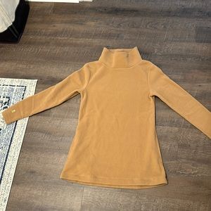 Dudley Stevens Cobble Hill size small camel vello fleece EUC